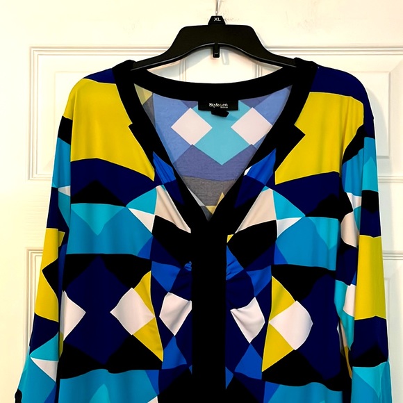 WOMEN’S PLUS SIZE 3/4 LENGTH TUNIC : SIZE 3X - Picture 2 of 3